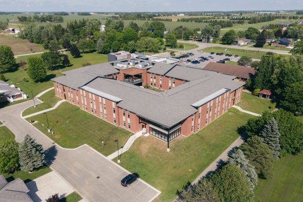 West Perth Village long-term care home from the air